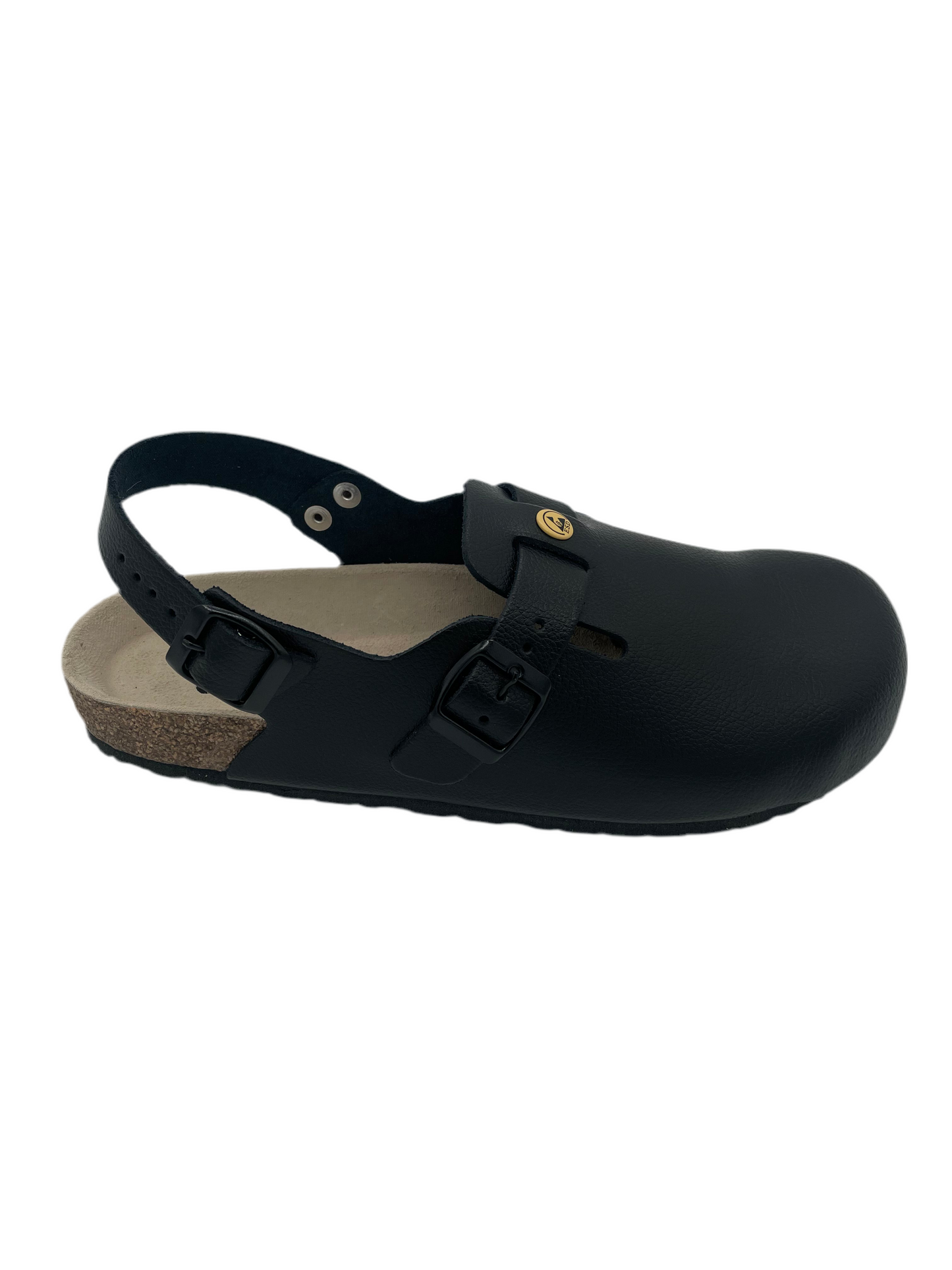 ESD Clog Stahlkappe & Fersenriemen antistatisch Weeger 48505-20