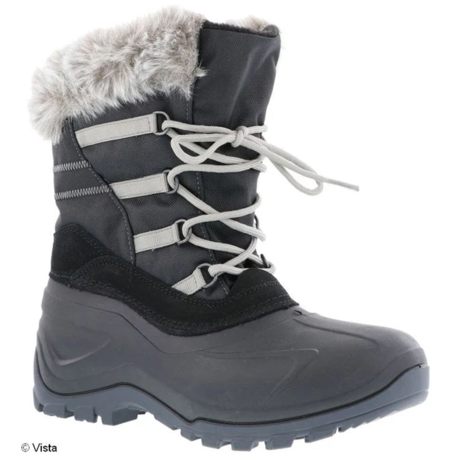 Vista Women's Canadian Boots Black - waterproof