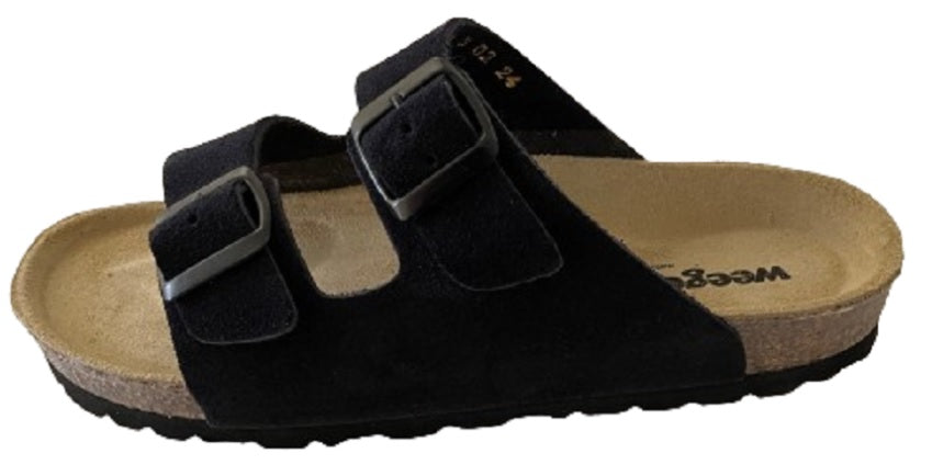 Bio Pantoletten / Sandaletten Leder Weeger 44111