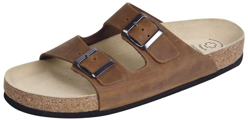 Bio Pantoletten / Sandaletten Leder Weeger 44111