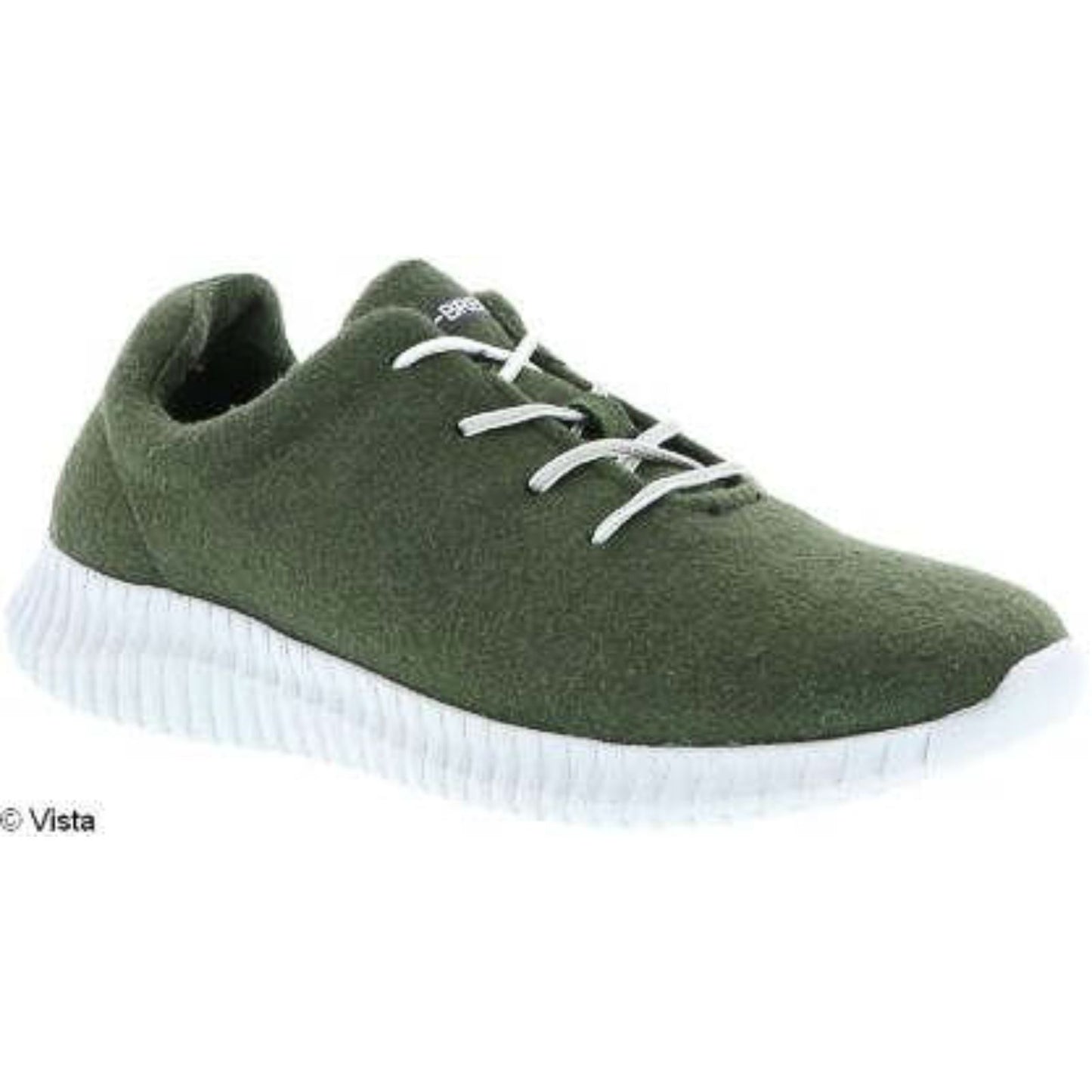 K-Bree Herren Merino Sneaker – leicht & atmungsaktiv - Oliv