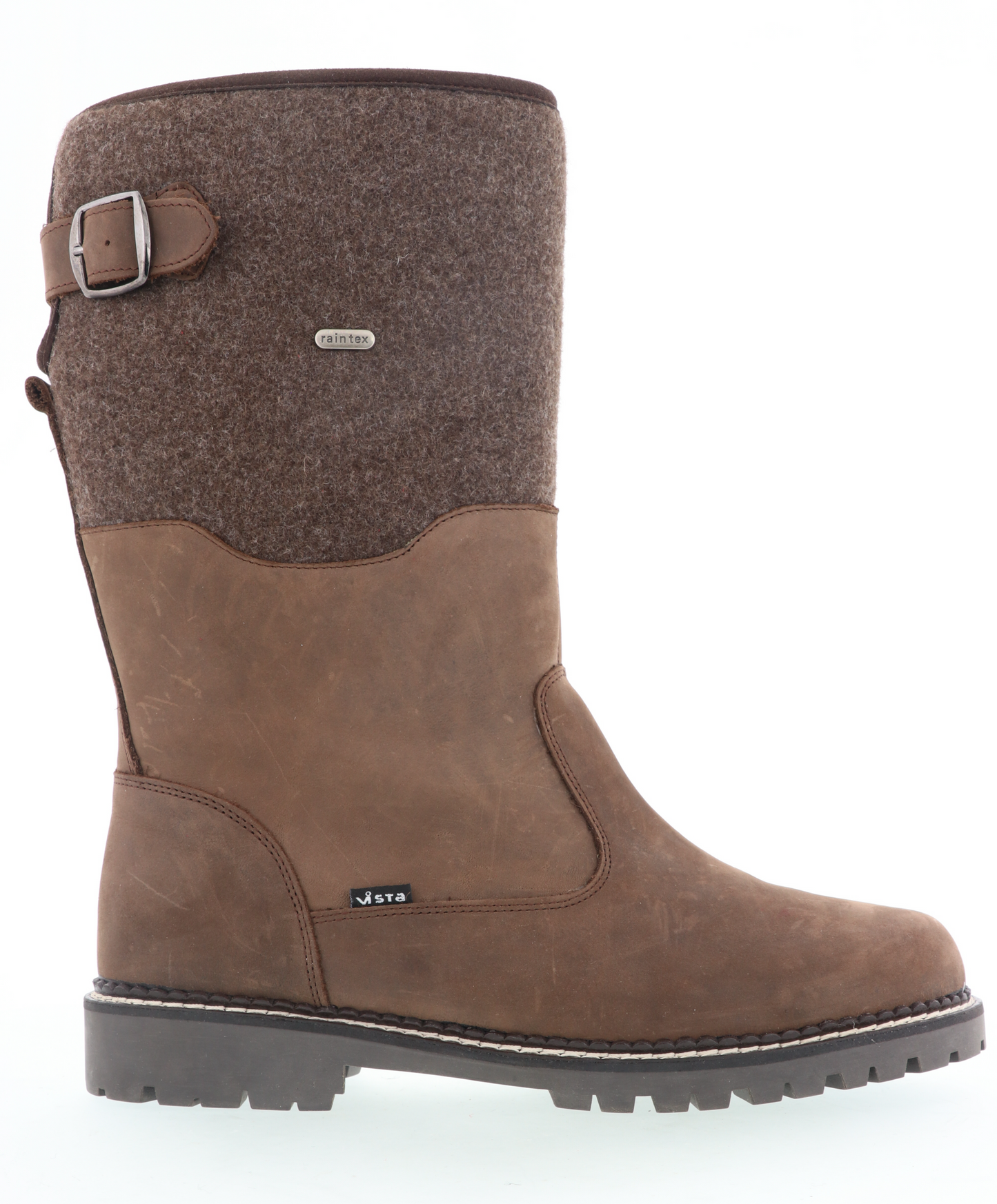 Jägerstiefel Winter Braun Leder/Filz 53-00710