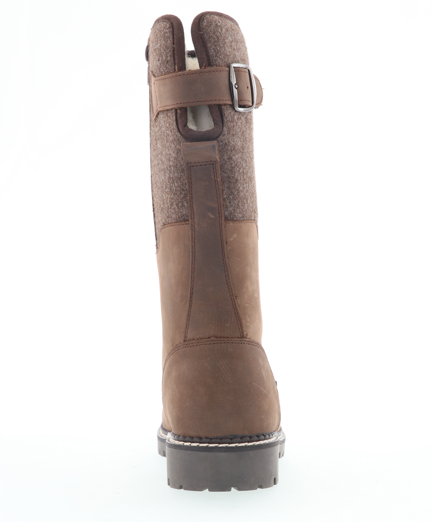 Jägerstiefel Winter Braun Leder/Filz 53-00710