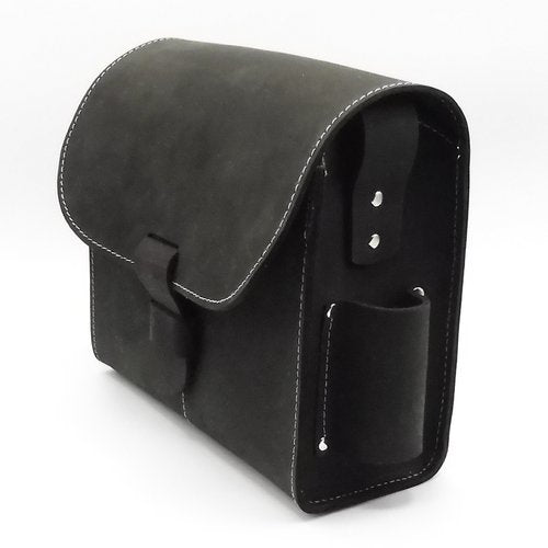 Böllertasche/Patronentasche aus Rindsleder – Schusstasche Handmade - Braun