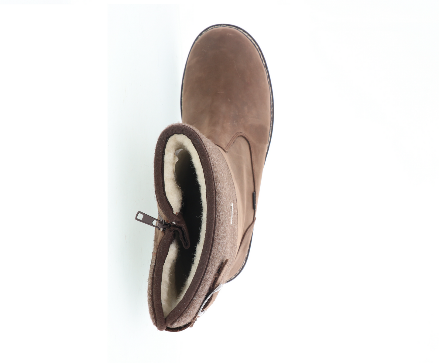 Jägerstiefel Winter Braun Leder/Filz 53-00710
