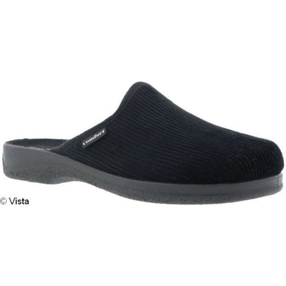 Vista Herren Hausschuhe schwarz - Cord - 50-00FLO