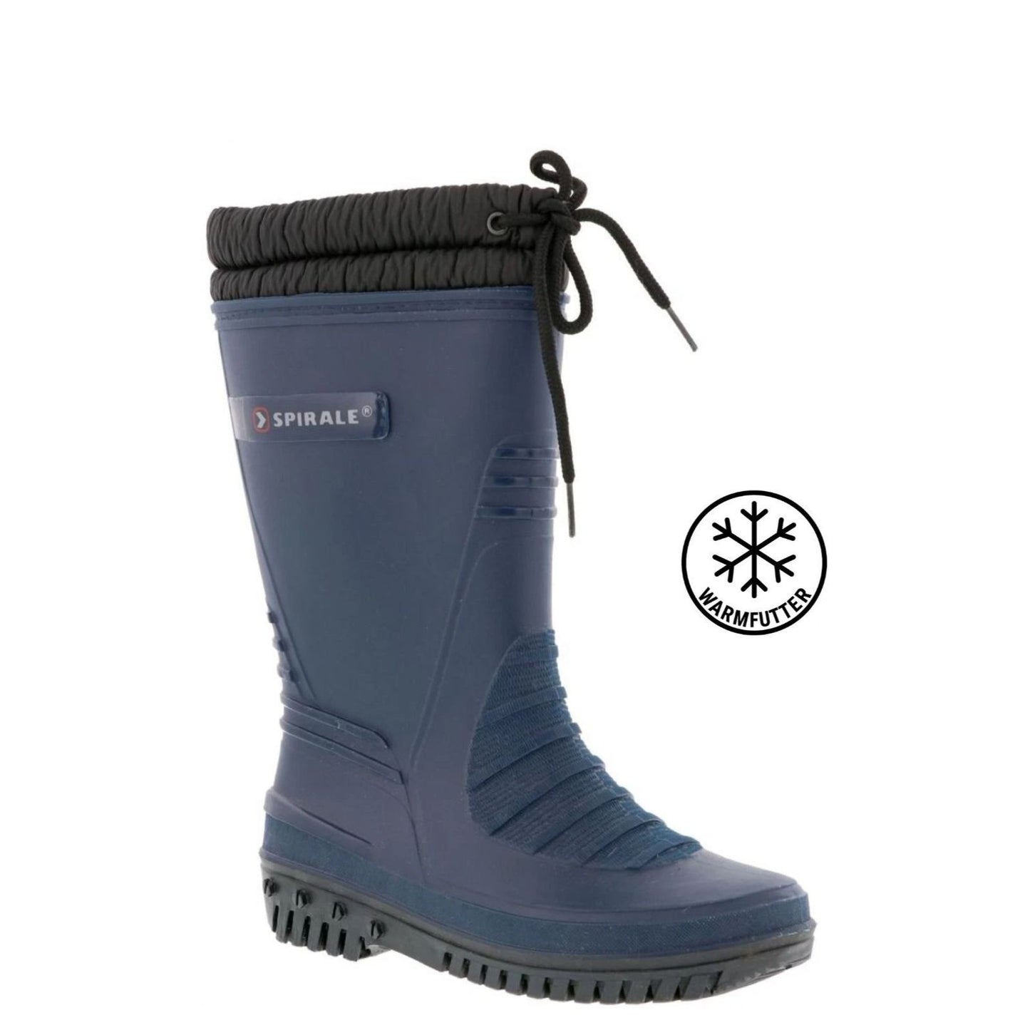 Spirale Damen & Herren Gummistiefel blau - Warmfutter - 01-07733