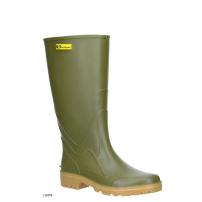 G&G Damen & Herren Gummistiefel grün - Nitril & Säurebeständig - Leo