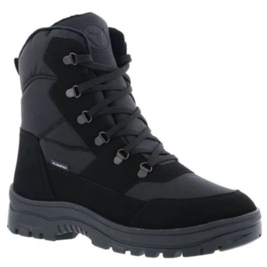 Vista Herren Winterstiefel schwarz - wasserdicht - 24-4258