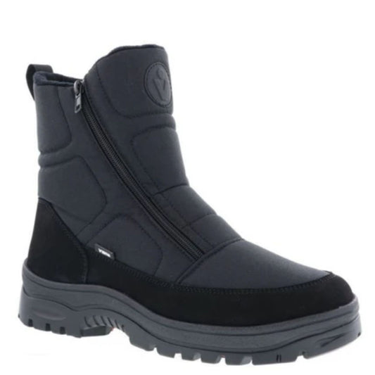 Vista Herren Winterstiefel schwarz - wasserdicht - 24-3110