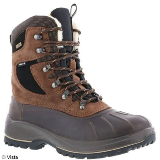 Vista Herren Canadian Boot braun - wasserdichtes Leder - 32-03279