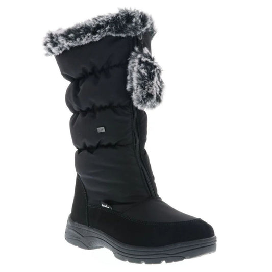 Vista Damen Winterstiefel schwarz - wasserdicht - 11-34001