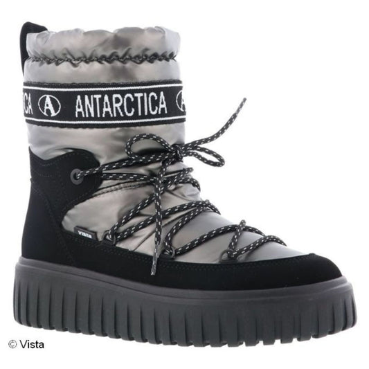 Vista Damen Winterstiefel silber - wasserdicht - 24-06187