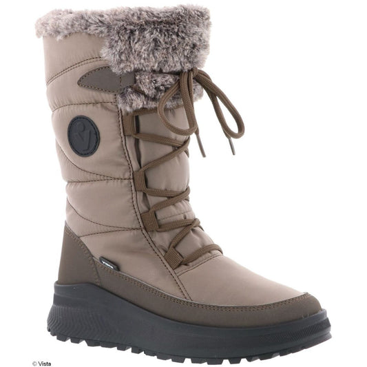 Vista Damen Winterstiefel beige - wasserdicht - 24-08719