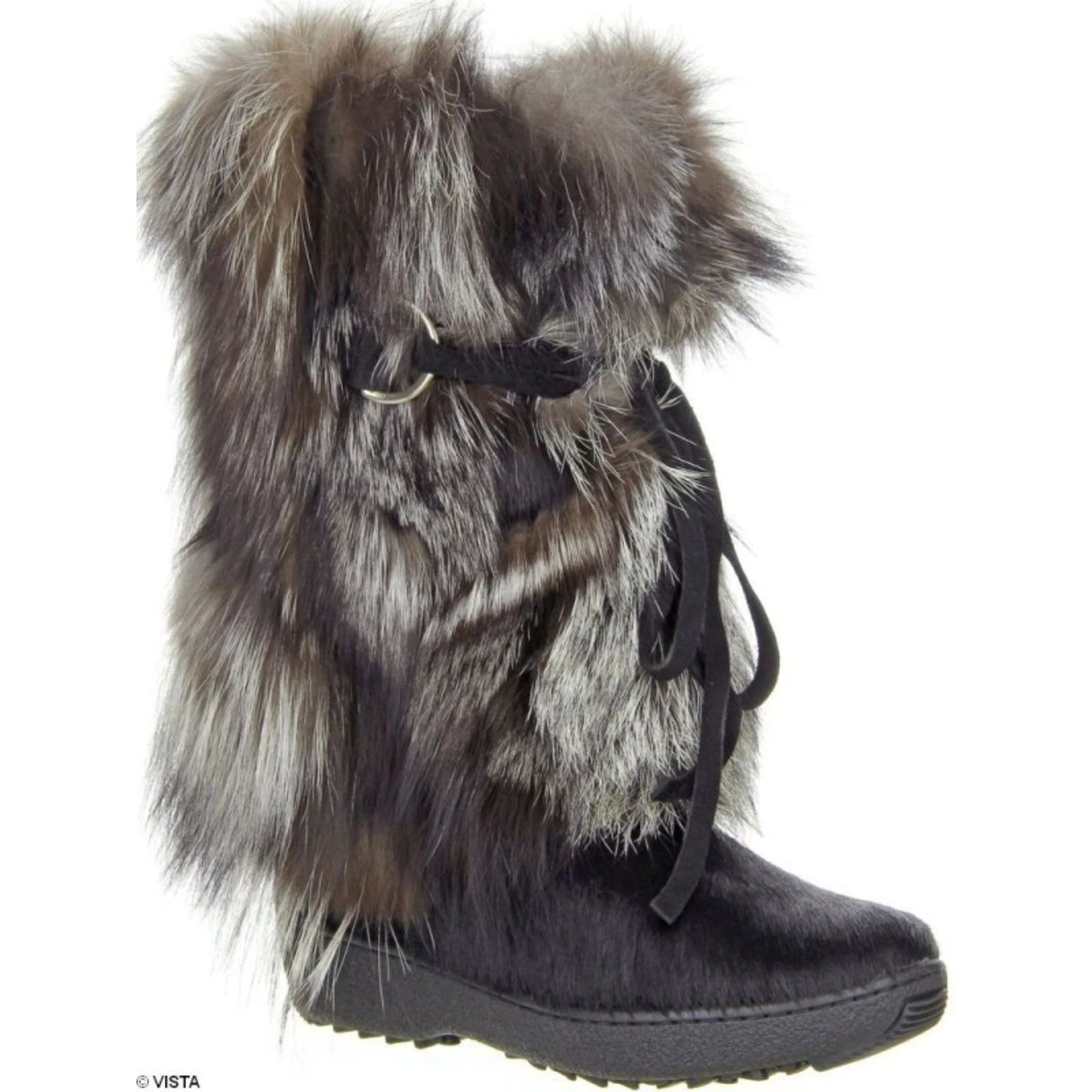 Oscar Sport Damen Winterstiefel - Echtfell/Naturfell