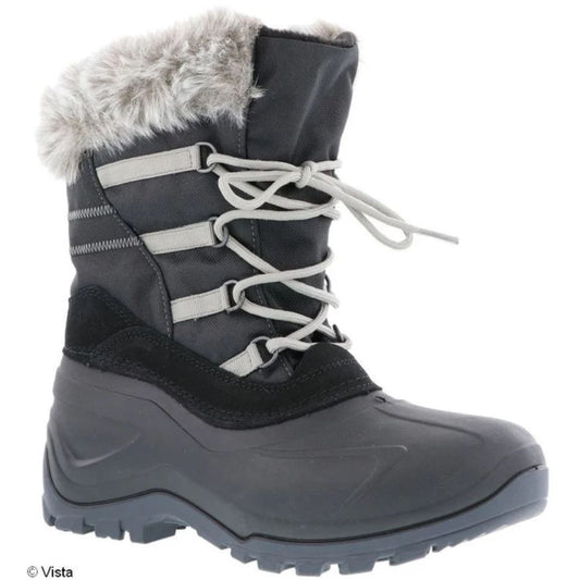 Vista Damen Canadian Boots schwarz - wasserdicht