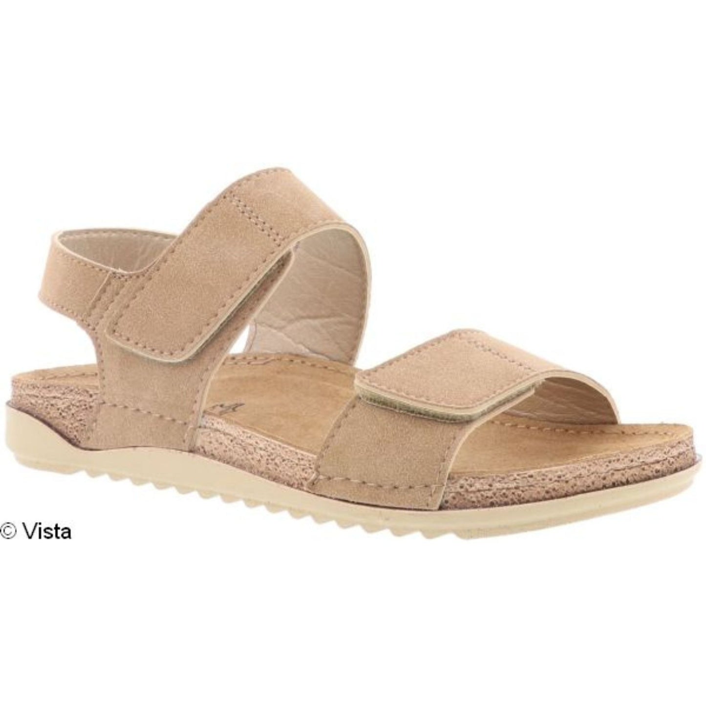 Vista Damen Sandalen braun - Leder & Klett - 69-0AA41