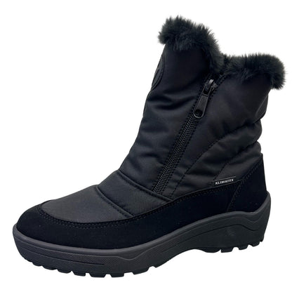 Vista Damen Winterstiefel mit Spikes schwarz – wasserdicht – 24-4898K