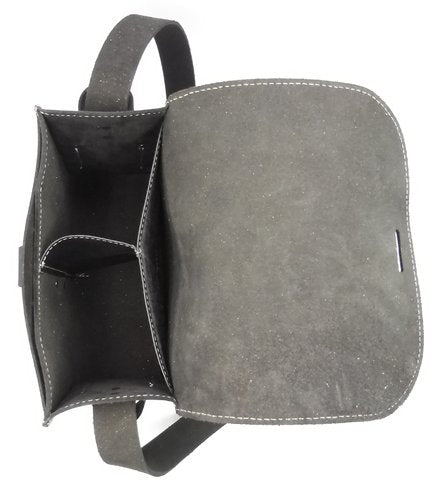 Böllertasche/Patronentasche aus Rindsleder – Schusstasche Handmade - Braun