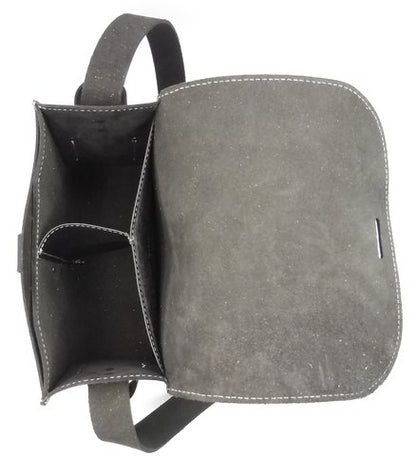Böllertasche/Patronentasche aus Rindsleder – Schusstasche Handmade - Braun