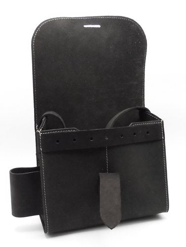 Böllertasche/Patronentasche aus Rindsleder – Schusstasche Handmade - Braun