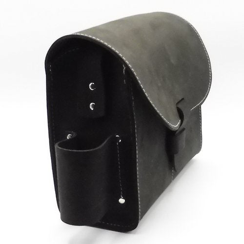 Böllertasche/Patronentasche aus Rindsleder – Schusstasche Handmade - Braun