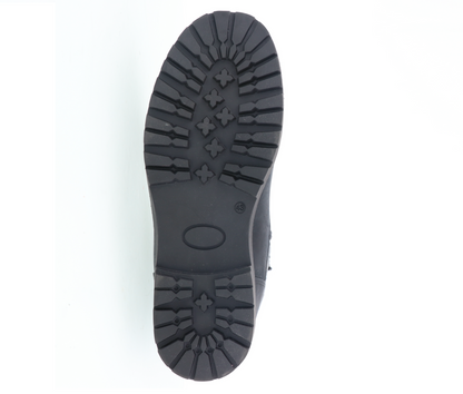 Jägerstiefel Winter Schwarz Leder/Filz 53-00710