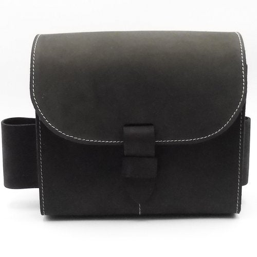 Böllertasche/Patronentasche aus Rindsleder – Schusstasche Handmade - Braun
