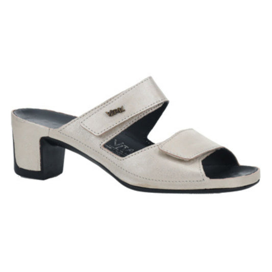 VITAL Damen Pantolette - Leder & Keilabsatz - Joy