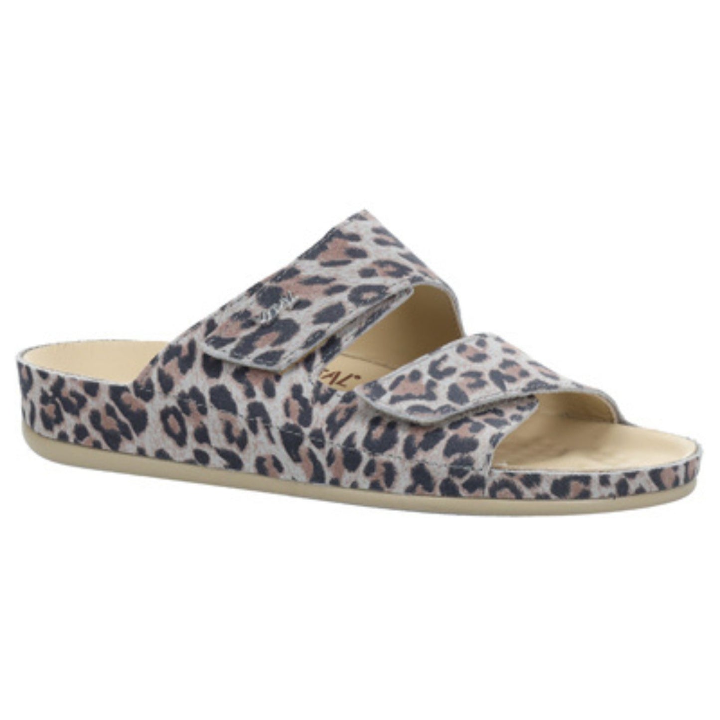 Vital Damen Pantolette - Leder & Klett