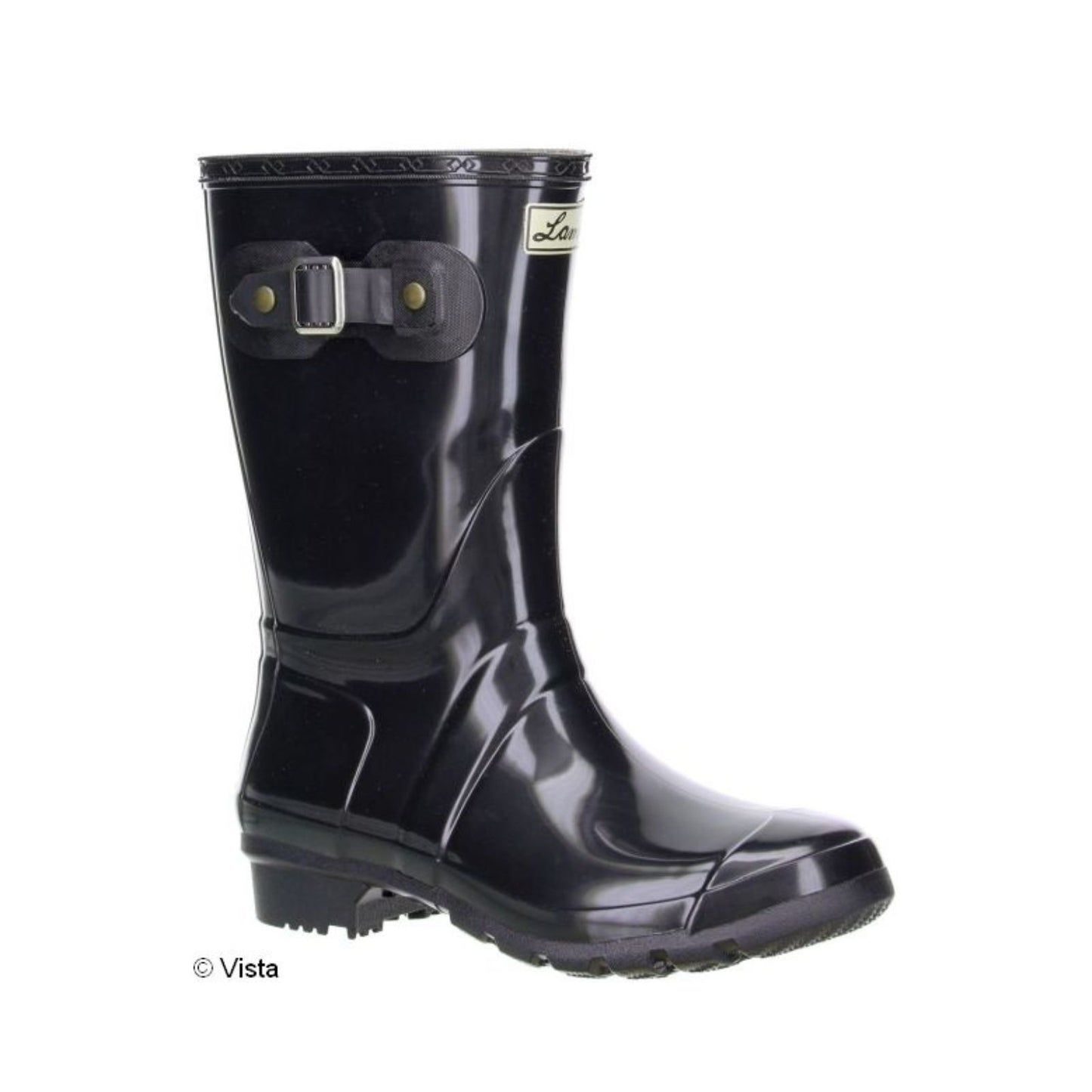 G&G Damen Gummistiefel schwarz - Kaltfutter - 01-Lampo
